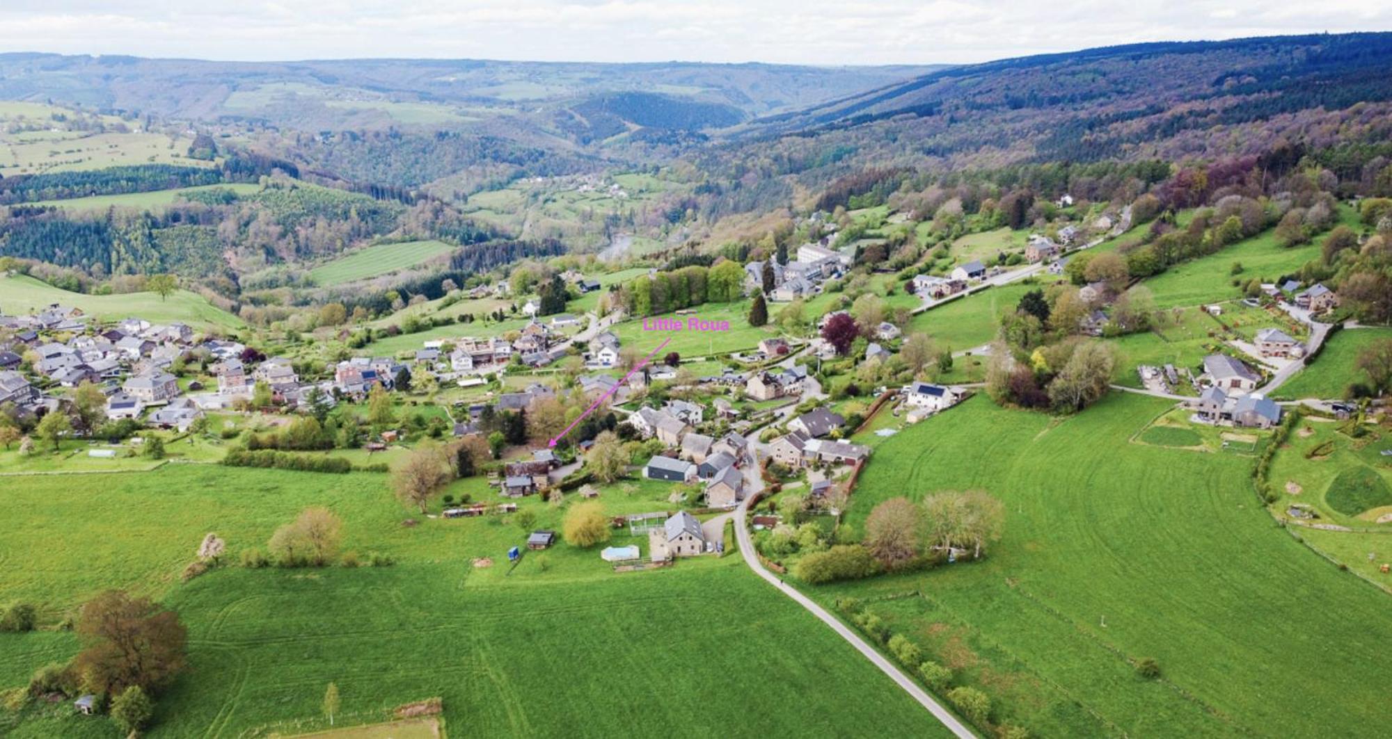 Little Roua Ardenne Cottage 4 Pers Stoumont Bagian luar foto